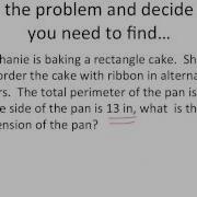 Area And Perimeter Word Problems