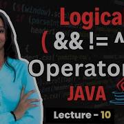 10 Logical Operators In Java Java Tutorials For Beginners In Hindi