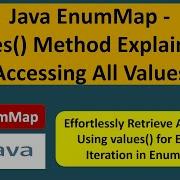 Java EnumMap Values Method Explained Accessing All Values EnumMap In Java