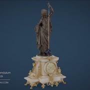 French Conical Pendulum Mystery Clock M S Rau