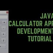 Java Calculator App Development Tutorial 1 Swing GUI