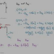 Engineering Mechanics 18d Orthogonal Hinged Frames Example Problem