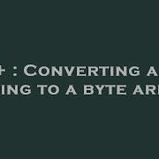 C Converting A Hex String To A Byte Array