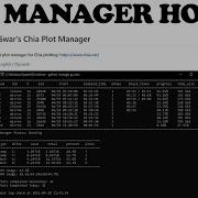 Chia Plot Manager How To