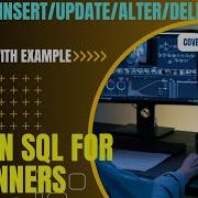 Create Insert Update Alter Delete Drop Table In Sql Sql For Beginners