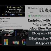 Majority Element Leetcode 169 Boyer Moore Majority Voting Algorithm Java Code Leetcode Java
