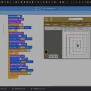 VEXcode VR Grid Map Spiral Level 2