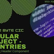 Full Angular Tutorial 4 Add Header Component