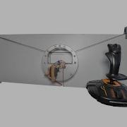 Drawing Robot Controlled By PC Joystick Polargraph