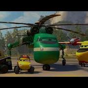 Planes Fire Rescue 2014 Extinguish The Wild Fire Clip With AC DC Thunderstruck Song