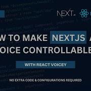 How To Make Next Js Website Voice Controllable With React Voicey