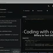 Codewars 6 Kyu Binary To Text ASCII Conversion Javascript