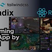 React App For Multi Live Streaming With Radix UI And Tailwindcss