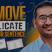 Remove Duplicate Word Or Sentence From MS Word Document By One Click