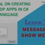 MessageBox Show Method In C C Desktop Application Tutorial