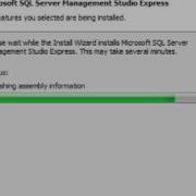 Installing MS SQL Server 2005 SP3 Express Edition