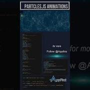 Particles Js Animations Is Beautiful Touchable Animation Asset