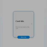 Create A Stylish Hover Card With HTML And CSS Html Css Webdesign Ui Ux Hoverboard Hover