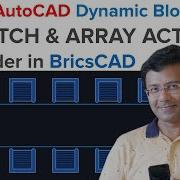 CREATE AUTOCAD DYNAMIC BLOCKS WITH STRETCH AND ARRAY ACTION