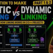 Static Vs Dynamic Linking Explained How Executables Really Work In C C Part 1