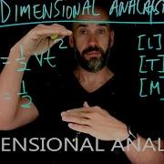 Physics Foundations Dimensional Analysis