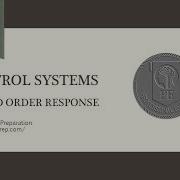 Electronics P E Prep Second Order Response