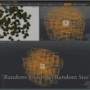 Modo Particles By Using Particle Cloud Replicator