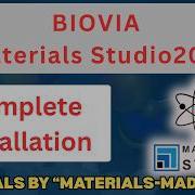 Монтаж Materials Studio 2023 правильная активация лицензии Materialsscience Dft