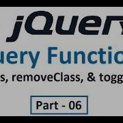 JQuery Tutorial For Beginners Part 06 How To Do AddClass RemoveClass ToggleClass