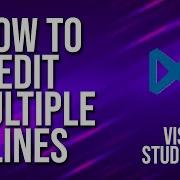 How To Edit Multiple Lines Visual Studio Code Tutorial
