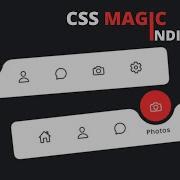 Magic Navigation Menu Indicator Using HTML CSS JavaScript