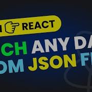 Fetch All Types Of Data From JSON File In React JS