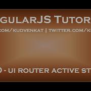 Ui Router Active State Css