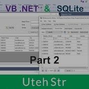 Visual Basic NET VB NET With SQLite Database CRUD Part 2