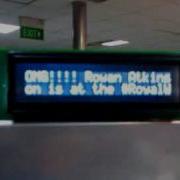 Phidget Displaying Tweets