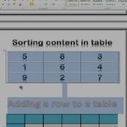 Word Add Rows Table Layout Sort Tables Jarrod Powell