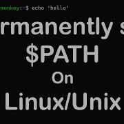How To Permanently Set PATH On Linux Unix