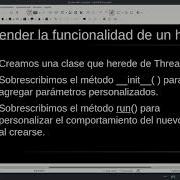 Curso Python Extender Hilos Clase 33