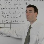 Mixture Word Problems Math Placement Test Prep ALEKS TSI ACCUPLACER PERT MathHelp Com
