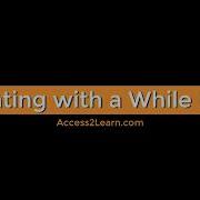 Counting With A While Loop In Python