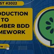 1 Introduction To Cucumber Java BDD Framework Beginner Level Cucumber BDD Framework