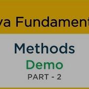 Java METHODS And FUNCTIONS Example Part 2 Java Tutorial And Basics For Beginners 8 2