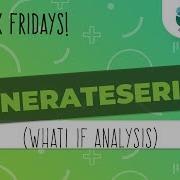 DAX Fridays 53 GENERATESERIES What If Analysis With Power BI