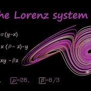 4K Lorenz Chaotic Attractor In 3D Butterfly Effect Chaos Theory