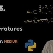 Daily Temperatures LeetCode 739 Theory Python Code