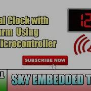 2019 Digital Clock With Alarm Function Using 8051 Microcontroller