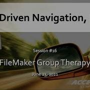 016 Data Driven Navigation Part 2 Free Training Webinar For FileMaker Citizen Developers