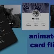 Create An Animated Card Flip With HTML CSS JavaScript And JQuery ASMR Programming No Talking