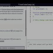 Lesson 56 Basic JavaScript Assignment With A Returned Value
