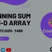 Running Sum Of An Array Leetcode 1480 Code Alive